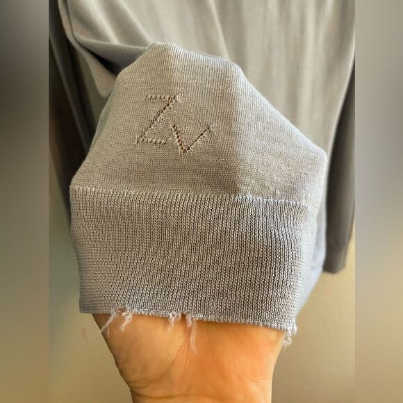 Zadig & Voltaire Gaby Amour grey Sweater with studded bling. NWT. Large - Picture 10 of 12